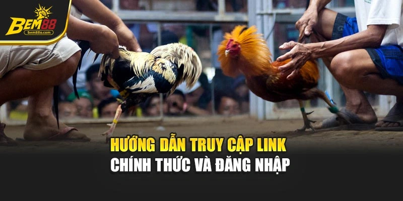 Hướng dẫn truy cập link chính thức và đăng nhập
